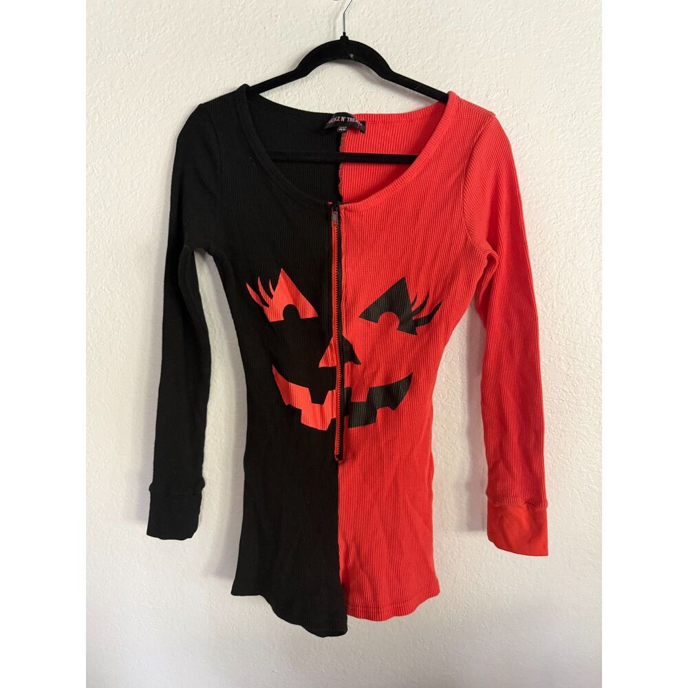Halloween PJ thermal romper